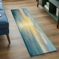 thumbnail image 4 of Ocean Sunset Runner Rug 2x6 FT, Non Slip Hallway Carpet, Blue Sky Sea Minimalist Abstract Art Washable Soft Floor Carpet Throw Runner Carpet Long Rug for Entryway Kitchen Bedside Sliding Door, 4 of 9