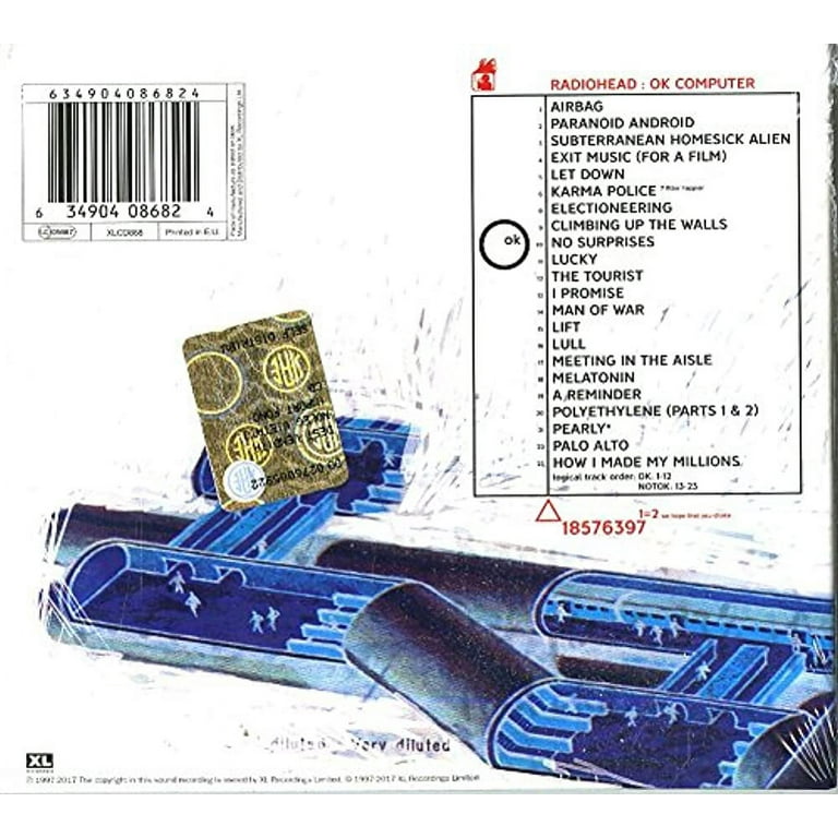 Radiohead - Ok Computer Oknotok 1997 2017 (CD)
