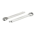 thumbnail image 1 of Unique Bargains Split Cotter Pin, Fixation à Clip en Acier Inoxydable 4x30mm Raccord Argent 30Pack, 1 of 5