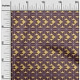 thumbnail image 1 of oneOone Viscose Chiffon Fabric Square|Diamond & Triangle Geometric Printed Fabric 1 Yard 42 Inch Wide, 1 of 4