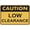 Warning Sign 2, variant on Caution Maximum Height Sign 8"x12" Inches Rust Free Aluminum - Uv Protected, Waterproof, Weatherproof And Fade Resistant - 4 Pre-Drilled Holes
