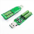 thumbnail image 4 of 2X USB Resistor Dc Electronic Load with Switch Adjustable 5V1A/2A/3A Battery Capacity Voltage Discharge Resistance,2 x USB Resistor Electronic Load,Green, 4 of 8