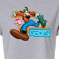 thumbnail image 3 of Disney - Goofy Leap  - Juniors Cropped Cotton Blend T-Shirt, 3 of 5