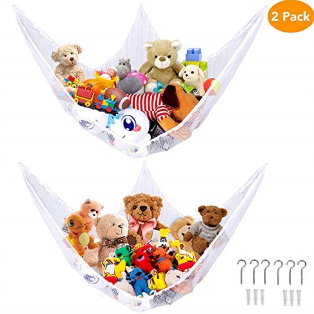 large stuffed animal net hammock