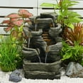 thumbnail image 4 of Garden Springs Zen Zone Polyresin Water Fountain, 4 of 8