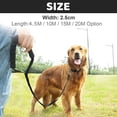 thumbnail image 2 of Dog Training Leash, Long Nylon Training Leash for Camping, Backyard Play Obedience Tracking, Strong Leash for Large Dog with Comfortable Padded Handle，JUN, 2 of 7