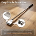thumbnail image 2 of Stand Up Carpet Staple Remover Tool | Heavy Duty Staple Puller Hand Tool, 2 of 6