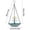 D(New), variant on 2-Tier Cascading Solar Hanging Bird Bath Fountain, 18" Blue Glass Tray with Chains, 2-in-1 Feeder
