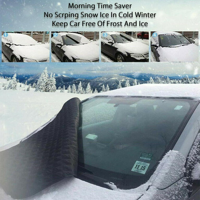 Magnetische Auto-Windschutzscheibenabdeckung, die im Winter frost- und