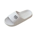 thumbnail image 3 of Lenago Women's Slipper Non-slip Bathroom Slippers Memory Foam House Shoes with Soft Soles Casual Sandals Plus Size Available Summer Beach Fashion, 3 of 5
