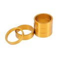 thumbnail image 4 of 1 Juego Fibra Auriculares Espaciador 28,6mm para 1 1/8 Pulgadas Dorado Tono Unique Bargains Espaciador, 4 of 6
