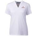 thumbnail image 2 of Women's Cutter & Buck White Santa Clara Broncos Forge Blade V-Neck Top, 2 of 3