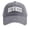 Grey, variant on Unisex Washed Denim Printed Baseball Cap Men Women Gulf of Mexico Hat Spring Fall Summer Black One Size