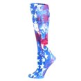 thumbnail image 2 of Celeste Stein Therapeutic Compression Socks, Star Gazer, 8-15 mmHg, Mild, 2 of 3