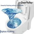 thumbnail image 6 of DeerValley Liberty DV-1F52813 Dual-Flush Elongated One-Piece Toilets 1.28GPF Ceramic in White, 6 of 17