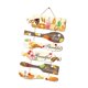 thumbnail image 5 of Letrero de Pared Decorativo Placa de Madera Colgante con Frases Inspiradoras Arte de Pared Único con Utensilios de Cocina Y Patrones de Alimentos Inst, 5 of 9