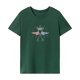 thumbnail image 1 of Camiseta de verano para mujer, disfraz femenino, Tops de verano para viajes de trabajo, deportes, Camping Verde, 1 of 7