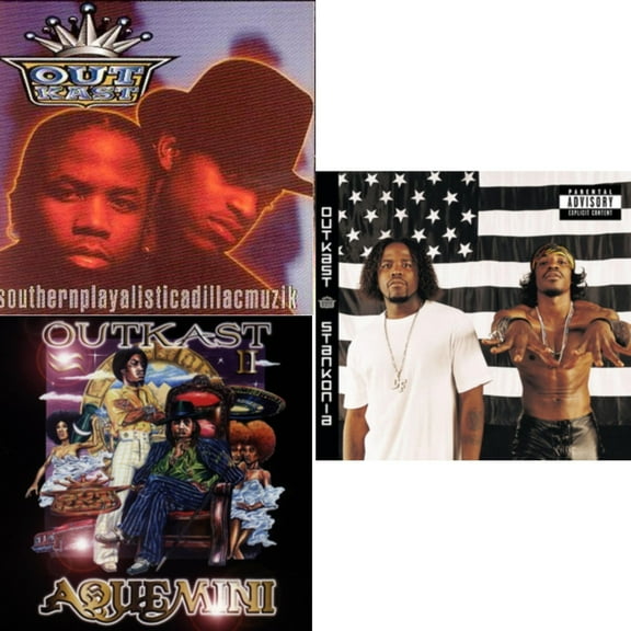 Southernplayalisticadillacmuzik & Aquemini & Stankonia [CD Bundle]