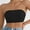 Black, variant on Women Strapless Bandeau Bra Tube Tops Bra Bralette Seamless Comfortable Bra
