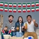 thumbnail image 4 of AhfuLife Guirnalda de banderas de México de 10 m, 30 piezas, doble cara, 4 of 6