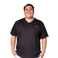 thumbnail image 1 of Playera Polo Cuello V LOVE MY FIT Tallas Extras Plus Unisex Negro XL, 1 of 7