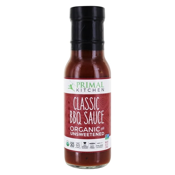 Primal Kitchen - Sauce Barbecue Classique Bio et Non Sucrée - 8,5 oz.