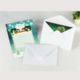 thumbnail image 3 of Merry Christmas Greeting Card DIY Handmade Greeting Card Round Diamond Greeting Card Rhinestone Embroidery Craft Gift, 3 of 8