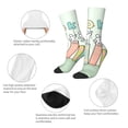thumbnail image 3 of Vsdgher Books Crew Socks for Men & Women, Breathable Casual Athletic Ankle Socks, 3 of 6