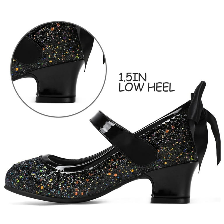 slim fit dress slacks Glitter" Black Shoes  PolishedThreads.com