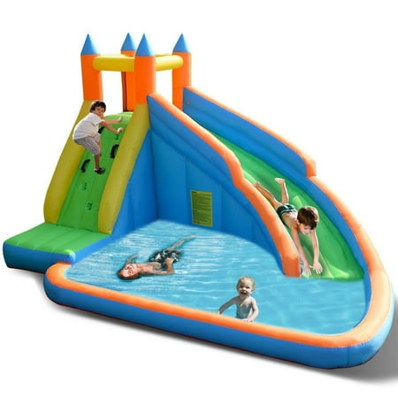 jumper with water slide