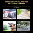 thumbnail image 4 of 15000mAh 240W High Pressure Washer Cordless Clening Equipment for Car Washing Machine, 4 of 8