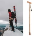 thumbnail image 3 of Raindrops 1Pcs Adjustable Walking Cane Golden Foldable Stick for Seniors Non-slip Ergonomic Grip Lightweight 78-88cm, 3 of 8