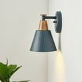 thumbnail image 4 of Aiwen Cone Shade Blue Wall Sconce for Living Room Bedroom Doorway Kitchen, 4 of 9