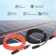 thumbnail image 2 of Cable de extensión Irfora 1 par 20 pies negro + 20 pies rojo 10AWG Cable de extensión de panel solar con conector hembra y macho Irfora Cable de extensión, 2 of 5