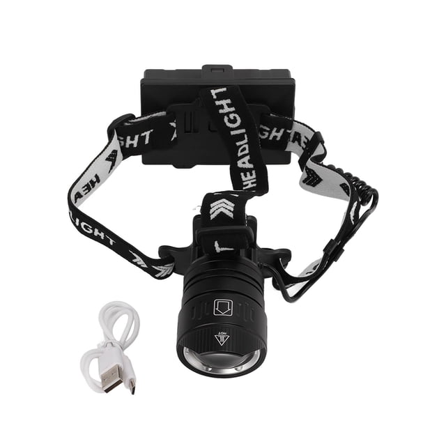 Headlamp Flashlight, Adjustable Head Bright Light IPX5 Waterproof Head Torch For Outdoor Camping For Outdoor Exploration For Night Work