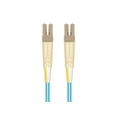 thumbnail image 3 of Monoprice Fiber Optic Cable - 5 Meter - Aqua | LC to LC, OM3, 50/125 Type, Multi Mode, 10Gb, Duplex, 3 of 6