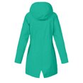 thumbnail image 4 of Caywon Women's Outdoor Waterproof Jacket Hooded Coat with Pockets Long-Sleeve Hooded Casual Jacket Suitable for Outdoor Activities Functional​, 4 of 5