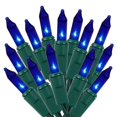 thumbnail image 1 of Luz de Cadena LJLNION 150 Mini Bombillas Azules Incandescentes 10m 120V, 1 of 7
