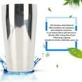 thumbnail image 4 of Milkshake Cup,  Versatile Use Stainless Steel Malt Cup Easy To Clean  for Fruit Salad, 4 of 8