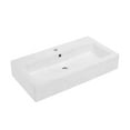thumbnail image 3 of Voltaire Wide Rectangle Vessel Sink in Static Marble, 3 of 12