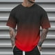 thumbnail image 2 of Camisetas de Cuello de la Tripulación de los Hombres de Verano Redondo Cuello Impreso Camiseta, Top Atlético de Secado Rápido Casual para los Hombres, 2 of 5