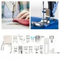 thumbnail image 2 of VGEBY Sewing Tools Stainless Steel Presser Foot Set, 15Pcs Home Tools For Home, 2 of 8