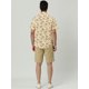 thumbnail image 5 of CamiHawaiaDe PlaEstampado Floral Con Botones ManCorCamiDe Verano PaHombres Amarillo 60, 5 of 7