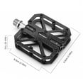 thumbnail image 2 of Pedales de bicicleta de carretera MTB Pedal de plataforma en bicicleta anti-Slip para conducir al aire libre, 2 of 9