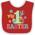 thumbnail image 3 of Inktastic My 1st Easter Boys or Girls Baby Bib, 3 of 4