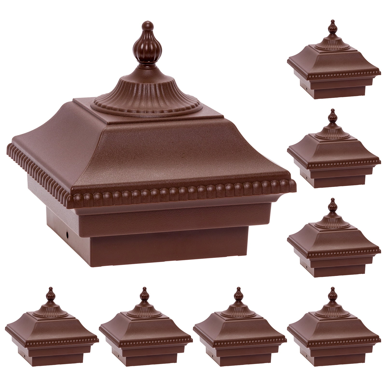 GreenLighting Victorian Post Caps Outdoor Fence and Deck Post Covers