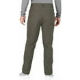 thumbnail image 3 of Gerry Men's Water Resistant Fleece Lined Stretch Pants with Zip Pockets and Adjustable Hem, Green (34W x 29L), 3 of 3