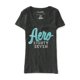 thumbnail image 1 of Camiseta Adornada Aeropostale con Logotipo Metálico para Mujer Gris Mediana, 1 of 2