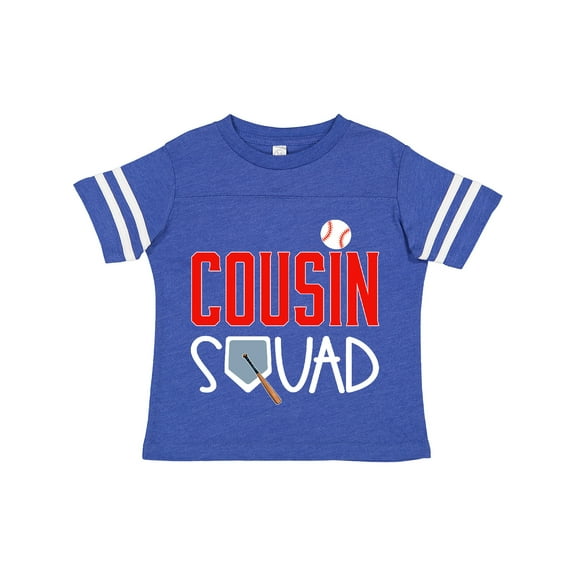 Inktastic Cousin Squad Baseball and Bat Boys or Girls Toddler T-Shirt