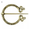 thumbnail image 5 of HOOUN Chest Brooch Brooch Fashion Pin Badge Brooch Jewelry Pin Women Penannular Cloak*-3, 5 of 8